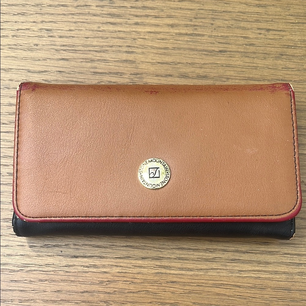 Brown and Black Wallet
